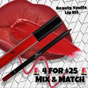 💄 4 for $25 💄 Beauty Vaulte Lip kit - NEW IN BOX